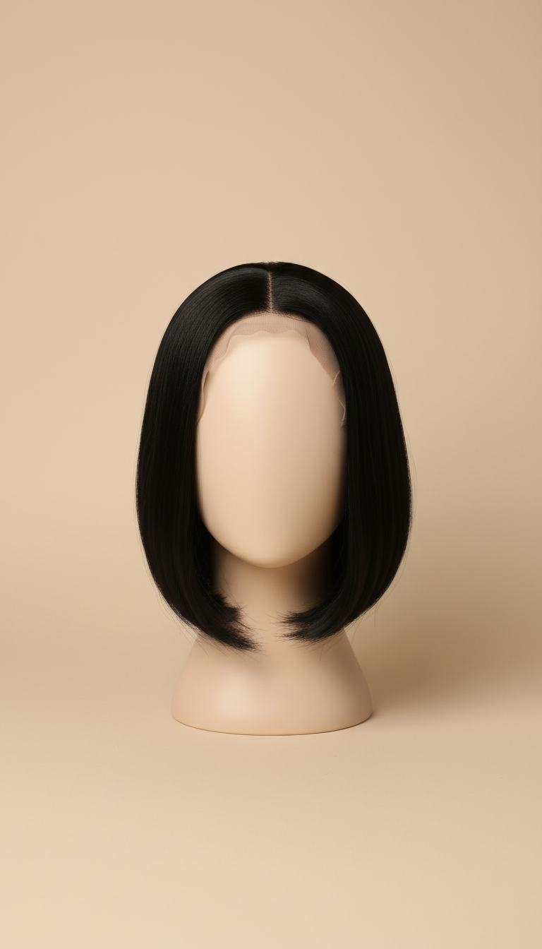 14 Inch Human Hair Wig